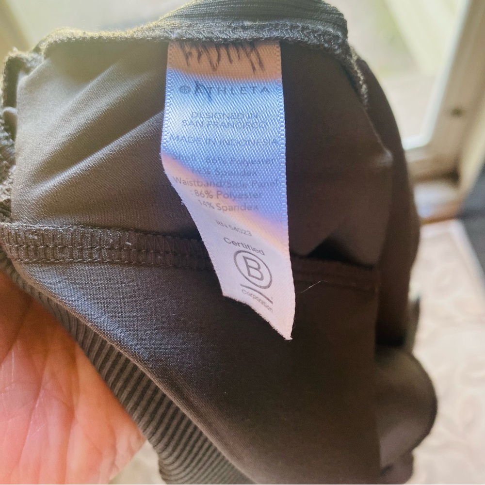 ATHLETA Brooklyn 4-pocket Ankle Pants Moss Green Size 4 - Picture 7 of 8